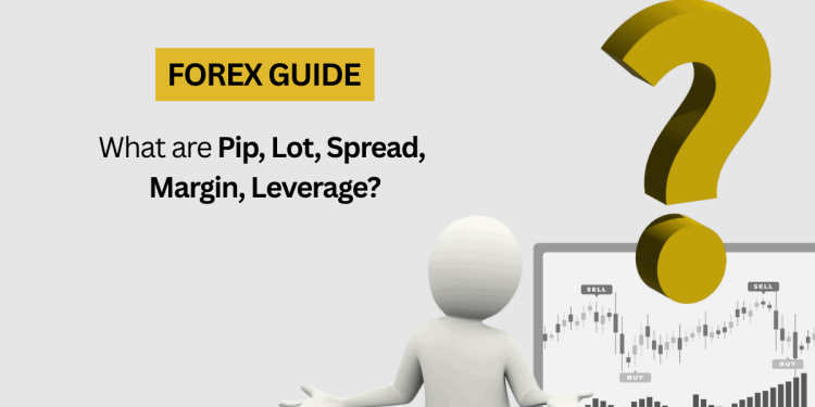 What are Pip, Lot, Spread, Margin, Leverage