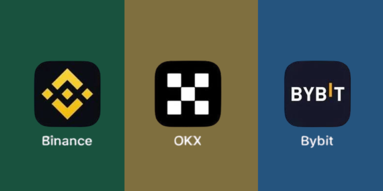 binance vs okx vs bybit